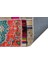 Patchwork Bej Patchwork Yün ve Pamuk El Dokuma Oda Salon Halısı 2