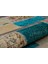 Patchwork Bej Patchwork Yün ve Pamuk El Dokuma Oda Salon Halısı 3