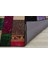 Patchwork Yeşil Patchwork Yün ve Pamuk El Dokuma Oda Salon Halısı 2