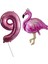 Flamingo Balon Set Flamingo Folyo Balon Set Konsept Doğum Günü Set Yaş Balon 1