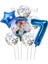 Frozen Balon Set Karlar Ülkesi Folyo Balon Set Konsept Doğum Günü Set Yaş Balon 1