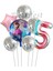 Frozen Balon Set Karlar Ülkesi Folyo Balon Set Konsept Doğum Günü Set Yaş Balon 1