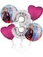 Frozen Balon Set Elsa Balon Folyo Balon Set Konsept Karlar Ülkesi Doğum Günü Set Yaş Balon 1