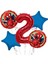 Spiderman Örümcek Adam Balon Set Balon Folyo Set Spiderman Konsept Doğum Günü Set Yaş Balon 1