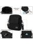 Kaliteli Siyah Kanvas Kadın Crossbody Çanta Trend Küçük Omuz Çantası Kore Düz Renk Öğrenci Telefonu Çantası Basit Alışveriş Fermuarlı Çanta (Yurt Dışından) 1