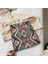 Beigea Bayan Örgü Çingene Bohemian Boho Chic Aztek Tote Çanta Kadın Tığ Yün Açık Alışveriş Üstten Saplı Çanta Kadın Günlük Çanta (Yurt Dışından) 1