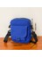 Mavi B Kanvas Kadın Crossbody Çanta Trend Küçük Omuz Çantası Kore Düz Renk Öğrenci Telefonu Çantası Basit Alışveriş Fermuarlı Çanta (Yurt Dışından) 1