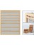 Duvar Kapı Dağı Takı Ekran Organizatör Standı Tutucu Mağaza Mağazası Dekorasyon 50X40 cm 7 Katmanlı (Yurt Dışından) 4