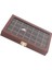 Çok Renkli 28 Gird Konteyner Nail Art Hap Boncuk Tutucu 25X15 cm Takı Kılıfı Kahverengi (Yurt Dışından) 4
