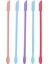 5pcs Silikon Spatula Seti Uzun Kaşık Dar Şişe Kozmetik Kavanozu Için Dayanıklı (Yurt Dışından) 4