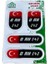 Kan 0 Rh + Damla Sticker (4 Adet) 1 Paket 1