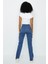 Kadın Kargo Cepli Geniş Paça Jeans 4