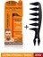 Saç Şekillendirici Pudra Toz Wax Ultra Strong Turuncu 20GR + Geniş Aralıklı Wax Tarağı 2'li Set 1