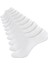 UNISEX 10 Çift Spor Ayakkabılara Uygun Görünmez Çorap Beyaz Renk 1