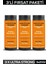 Saç Şekillendirici Pudra Toz Wax Ultra Strong Turuncu 20GR X3 + Geniş Aralıklı Wax Tarağı 4'lü Set 2