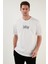 % 100 Pamuk Relaxed Fit Bisiklet Yaka T Shirt Erkek T Shirt 5902637 3