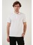 Pamuklu Regular Fit Düğmeli Polo T Shirt Erkek Polo T Shirt 5902654 1