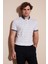 Pamuk Karışımlı Desenli Slim Fit Polo T Shirt Erkek Polo T Shirt 646B3280 1