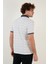 Pamuk Karışımlı Desenli Slim Fit Polo T Shirt Erkek Polo T Shirt 646B3280 6