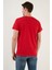 Yazı Baskılı Bisiklet Yaka Pamuk Slim Fit T Shirt Erkek T Shirt 541ENJOY 5