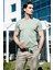 Pamuklu V Yaka Slim Fit T Shirt Erkek T SHİRT 5902122 2