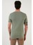 Pamuklu V Yaka Slim Fit T Shirt Erkek T SHİRT 5902122 4