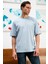 Pamuklu Oversize Bisiklet Yaka Basic T Shirt Erkek T Shirt 5902365 2