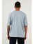 Pamuklu Oversize Bisiklet Yaka Basic T Shirt Erkek T Shirt 5902365 5