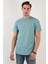 % 100 Pamuk Regular Fit Bisiklet Yaka T Shirt Erkek T Shirt 5902511 2