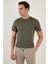 % 100 Pamuk Regular Fit Bisiklet Yaka T Shirt Erkek T Shirt 5902511 4