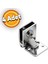 Cam Kapak Menteşesi Etajer Cam Tutucu Cam Etejeri Metal Vidalı Krom (4 Adet) 2