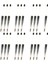 20X Boncuk Pens Rollerball Pen Beyaz Kalem Sınıf Kırtasiye Siyah (Yurt Dışından) 5