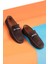 Halb Hakiki Deri Erkek Günlük Ayakkabı, Loafer Ayakkabı, Hafif Ayakkabı, Tokalı Loafer, Süet Ayakkabı 5