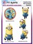 Ütü ile Yapışan Tekstil Dtf Baskı Görseli Minions Minyonlar 1