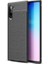 Samsung Galaxy Note 10 Kılıf Deri Görünümlü Renk Atmayan Dayanaklı Silikon Kapak (Niss) 2
