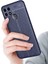 Oppo A15S Kılıf Deri Görünümlü Renk Atmayan Dayanaklı Silikon Kapak (Niss) 3