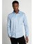 Slim Fit Dar Kesim Düz Erkek Gömlek 2
