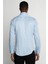 Slim Fit Dar Kesim Düz Erkek Gömlek 4