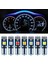 2 Adet Motosiklet Göstergesi T5 3030 3smd Gösterge Sinyal Ampulleri Için Uyar (Yurt Dışından) 5