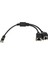 Splitter Kablosu 1 Ila 2 Yollu Çift Kadın Portu Lan Ethernet Kablosu (Yurt Dışından) 1