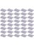 Gri Çatı Karo Dekor Minyatür 1:16 Bebek Evleri Için Oyuncaklar Diy Aksesuarları 40PCS 12X10MM (Yurt Dışından) 5