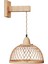 Çiftlik Rustik Duvar Acces Duvar Lambası Cafe Living C Için Rattan Lambalar (Yurt Dışından) 1