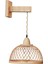 Çiftlik Rustik Duvar Acces Duvar Lambası Cafe Living C Için Rattan Lambalar (Yurt Dışından) 2