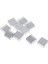 10 Adet Alüminyum Soğutucu Soğutma Fin Soğutucu Soğutucu, 14X14X7MM, Alüminyum (Yurt Dışından) 1