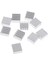 10 Adet Alüminyum Soğutucu Soğutma Fin Soğutucu Soğutucu, 14X14X7MM, Alüminyum (Yurt Dışından) 5