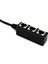 RJ45 Ethernet Lan Network Splitter 3 Yollu Adaptör 3 Bağlantı Noktaları Dönüştürücü 1 Ila 3 Siyah (Yurt Dışından) 3