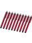 Iphone Için 10X Yüksek Hassas Kapasitif Ekran Stylus Kalem / iPad Kırmızı Için (Yurt Dışından) 5