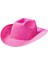 Kovboy Şapka Kapağı Havalandırmalı Taç Cowgirl Şapka Karnaval Cadılar Bayramı Parti Pembesi (Yurt Dışından) 2