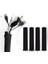 4 Pack Kablo Yönetimi Organizatör Neopren Kordon Tel Kapak Sleeve Toka 20 '' (Yurt Dışından) 2