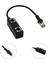 1 Erkek 2 Kadın Port Lan Ethernet Ağ Splitter Kablo Uyumlu (Yurt Dışından) 3